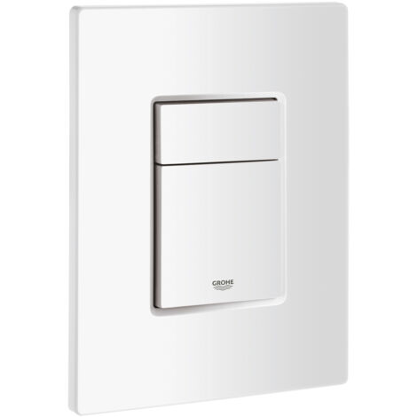Placa externa GROHE Skate Cosmopolitan Botón blanco