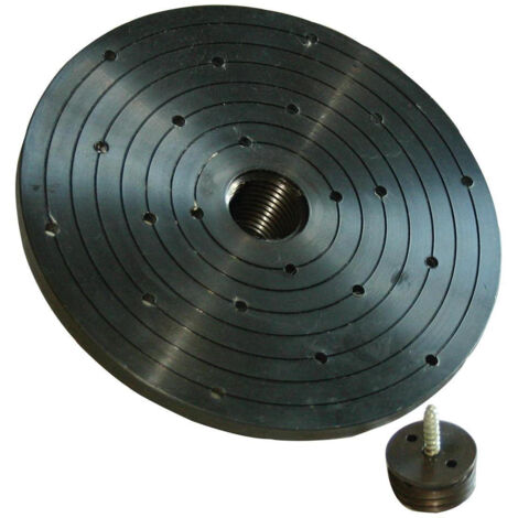 Placa frontal con portabrocas para torno de madera m33 de 200 mm Holzmann pse200