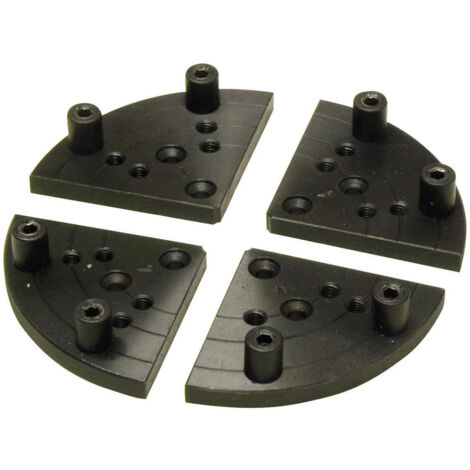 Placa frontal para torno de madera de 125mm Holzmann dp95ps