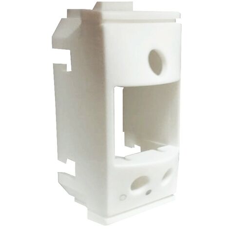 Placa frontal Perry para detector blanco para Bticino serie Matix 1PAFRM030M