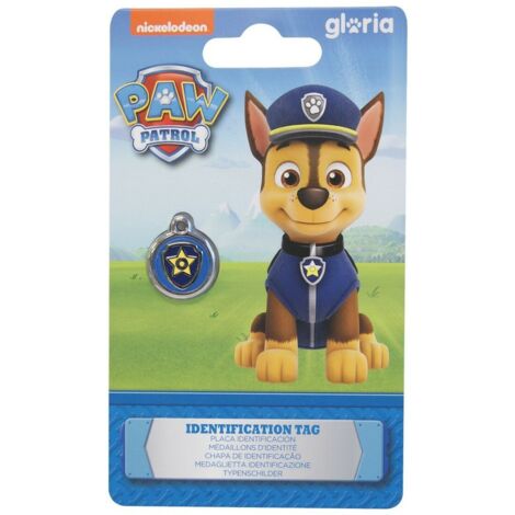 Placa identificativa para collar The Paw Patrol Chase Talla S