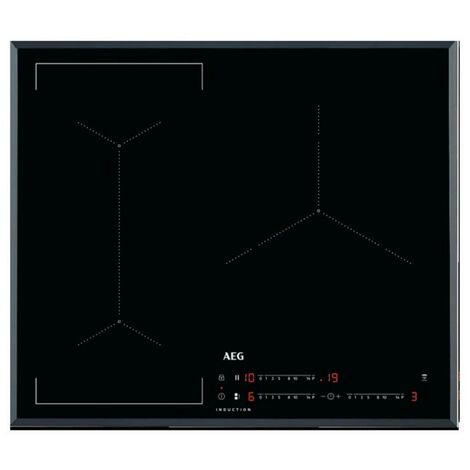 Placa Inducción - Balay 3EB865XR, 3 Zonas, 60 cm, Negro, Marco Inox