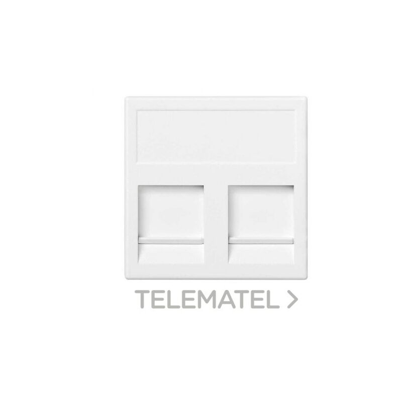

PLACA K45 V&D PLANA 2 C. (Sust.KB63/KB64/KB67) KB76/9 - Simon Connect