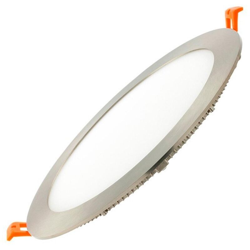 

Placa LED 15W Circular SuperSlim Silver Corte Ø 185 mm Blanco Neutro 4000K - 4500K - Blanco Neutro 4000K - 4500K