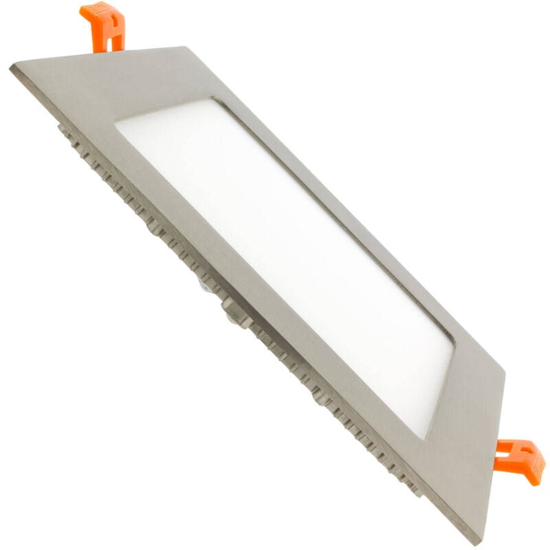 

Placa LED 12W Cuadrada SuperSlim Silver Corte 155x155 mm Blanco Frío 6000K - 6500K - Blanco Frío 6000K - 6500K