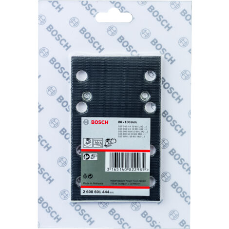 Plato De Lijado Para Lijadora Bosch - 150mm, Cierre Autoadherente, Dureza Media, Compatible Con GEX 150, PEX 420 Y Similares