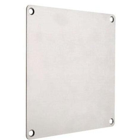 Placa Limpieza Cuadrada Acero Inoxidable 170x170