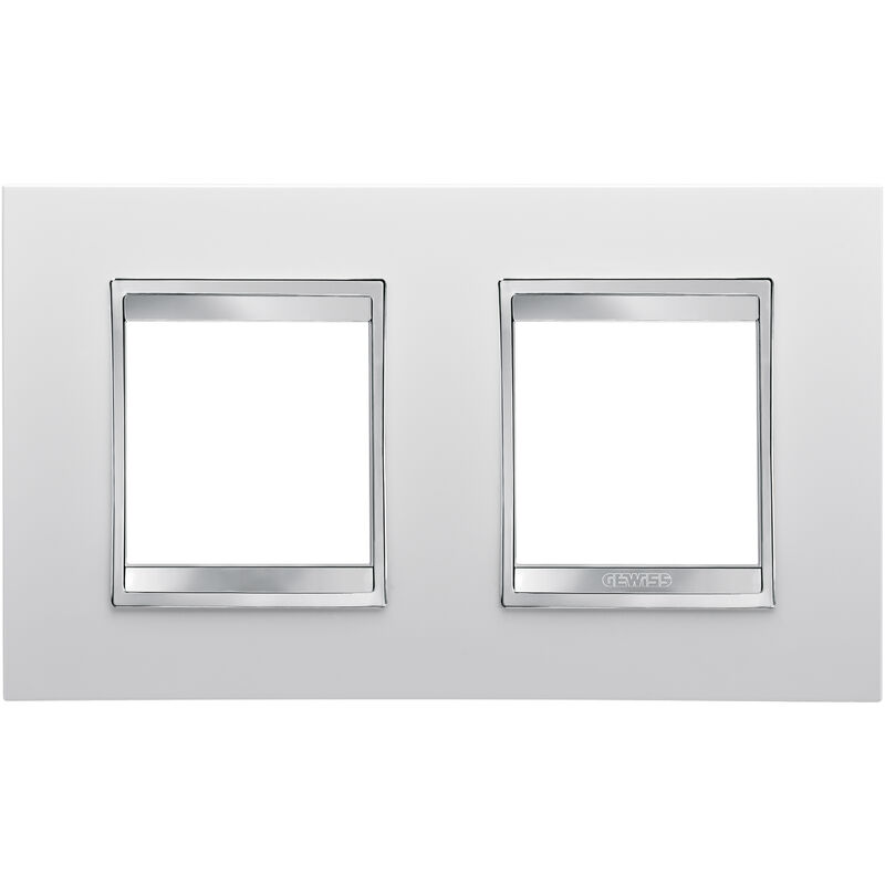 

PLACA LUX INT. 2 +2M HO. BLANCO LECHE GW16223TB - Gewiss