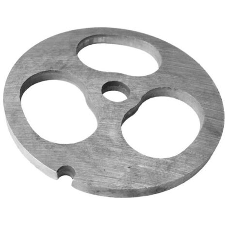 PLACA MAQUINA PICAR 32- 3 OJOS INOX