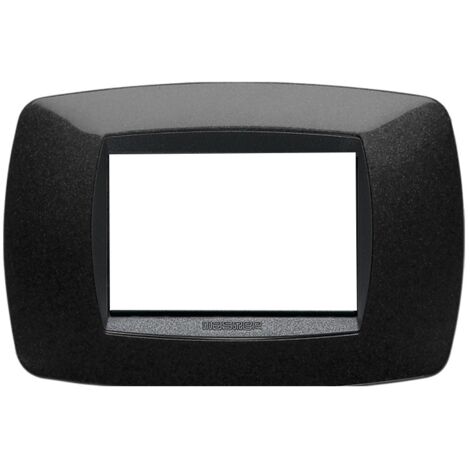 Placa Master Modo 3 módulos negro 39TC203