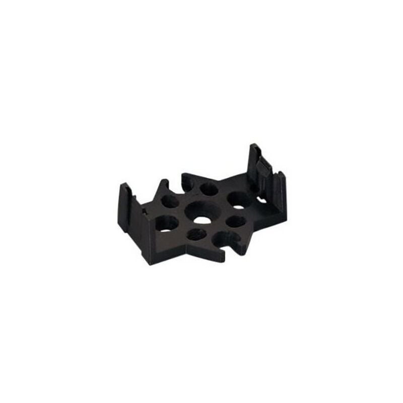 

Placa montaje para conector 3 vías 770-658 1 entrada y 3 salidas negro - Wago
