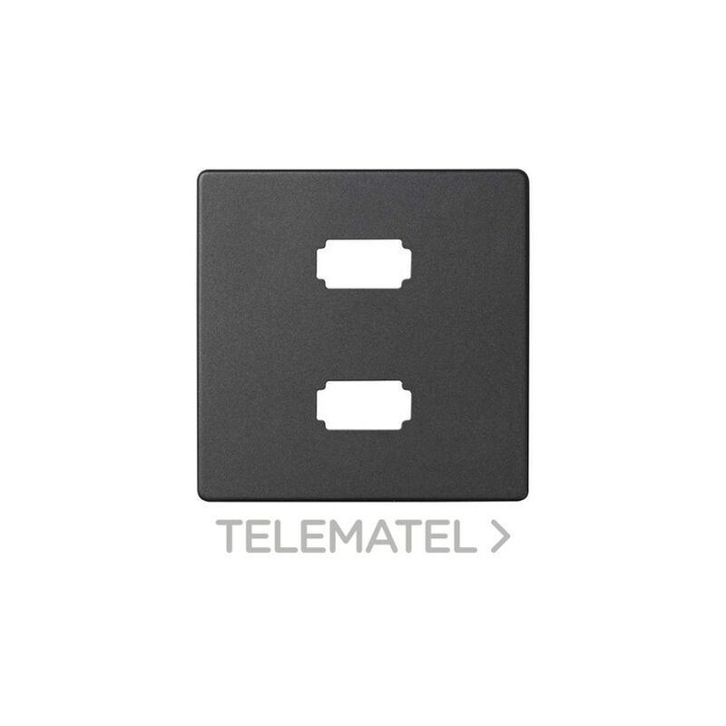 

Placa para conector 2xUSB 2.0 tipo A SIMON 8201090-038