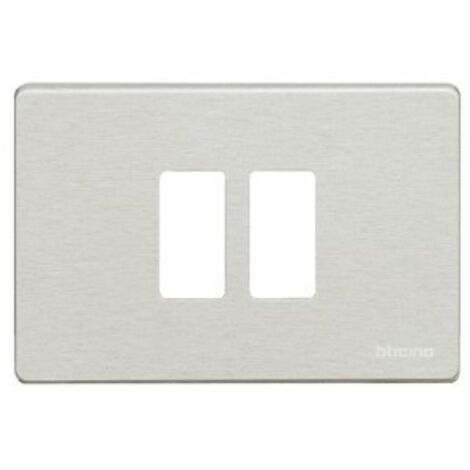 Placa para interruptores Bticino Magic 1 plaza oxidal TIC503/1/X