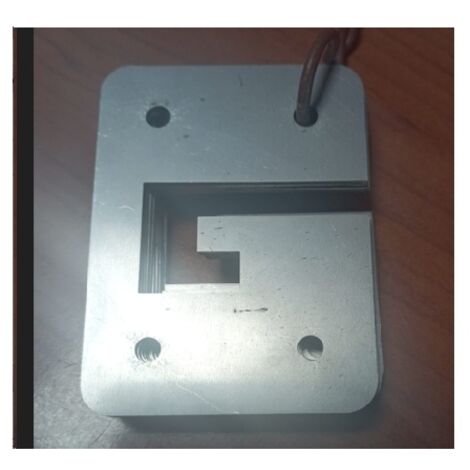 Placa para joystick hidráulico adicional trasero 60x45