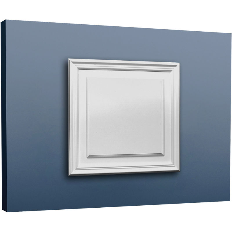 Placa para puerta aplanada Orac Decor D506 luxxus Panel para pared y puerta Elemento decorativo blanco