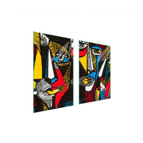 PLACA PROTECTORA DE CRISTAL PARA COCINA 65x52 POP ART.