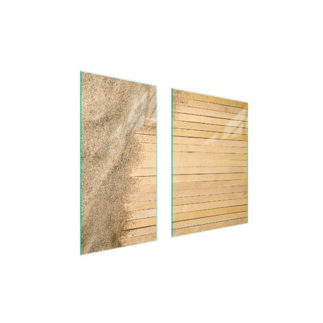 PLACA PROTECTORA DE VIDRIO 75x52 ARENA