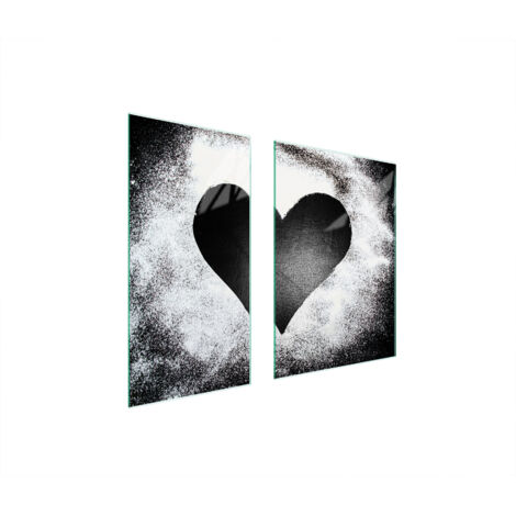 PLACA PROTECTORA DE VIDRIO 75x52 CORAZÓN
