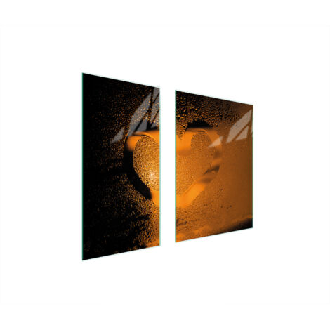 PLACA PROTECTORA DE VIDRIO 75x52 CORAZÓN