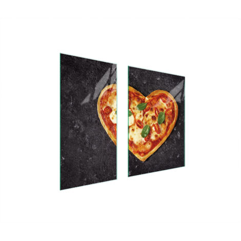 PLACA PROTECTORA DE VIDRIO 75x52 CORAZÓN