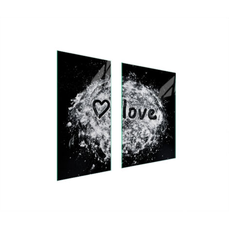PLACA PROTECTORA DE VIDRIO 75x52 CORAZÓN