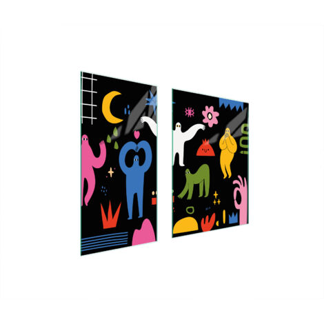 PLACA PROTECTORA DE VIDRIO 75x52 CUENTO DE HADAS