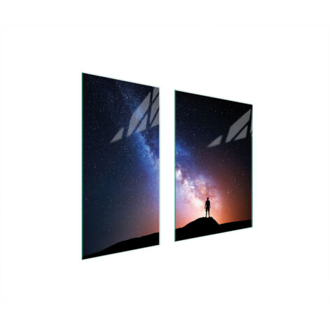 PLACA PROTECTORA DE VIDRIO 75x52 ESTRELLAS