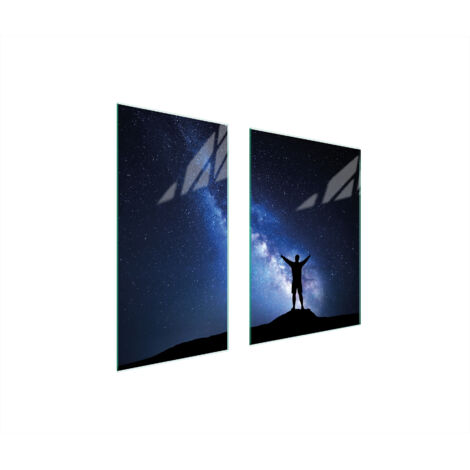 PLACA PROTECTORA DE VIDRIO 75x52 ESTRELLAS
