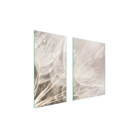 PLACA PROTECTORA DE VIDRIO 75x52 FLOR