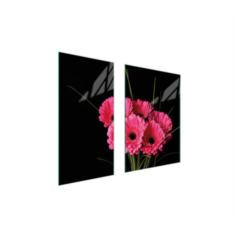 PLACA PROTECTORA DE VIDRIO 75x52 GERBERA