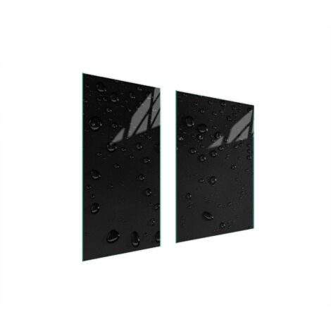 PLACA PROTECTORA DE VIDRIO 75x52 GOTAS