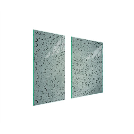 PLACA PROTECTORA DE VIDRIO 75x52 GOTAS