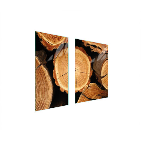 PLACA PROTECTORA DE VIDRIO 75x52 MADERA