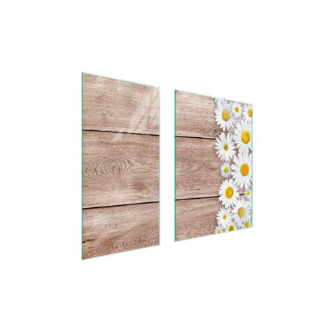 PLACA PROTECTORA DE VIDRIO 75x52 MADERA