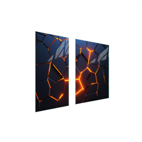 PLACA PROTECTORA DE VIDRIO 75x52 MAGMA