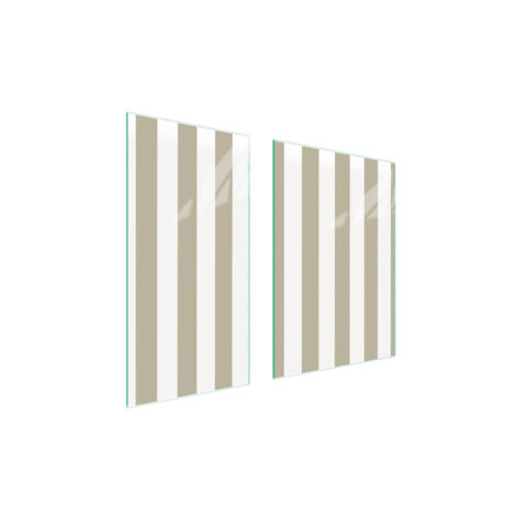 PLACA PROTECTORA DE VIDRIO 75x52 TIRAS