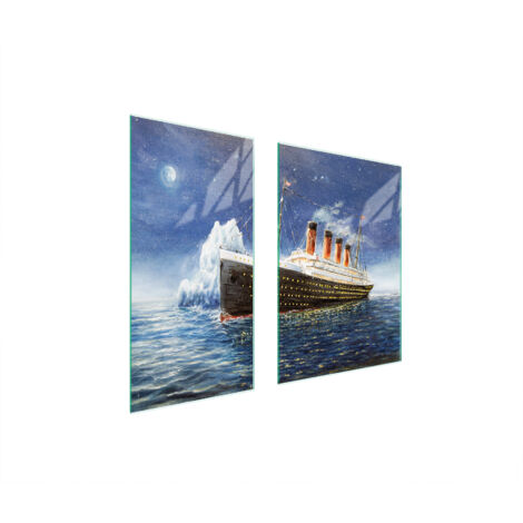 PLACA PROTECTORA DE VIDRIO 75x52 TITANIC