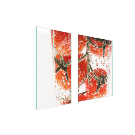 PLACA PROTECTORA DE VIDRIO 75x52 TOMATE