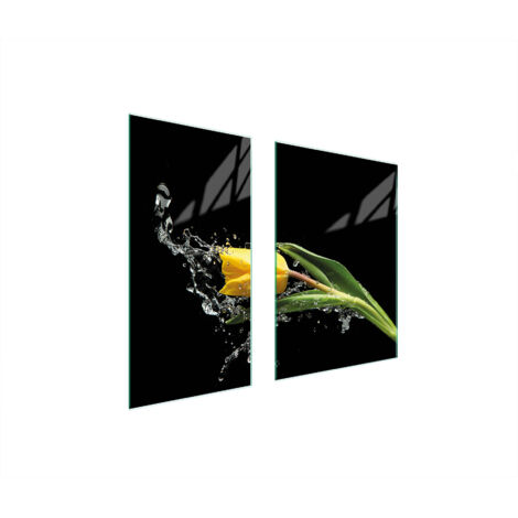 PLACA PROTECTORA DE VIDRIO 75x52 TULIPÁN