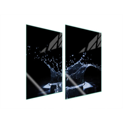 PLACA PROTECTORA DE VIDRIO PARA COCINA 2x35x52 AGUA