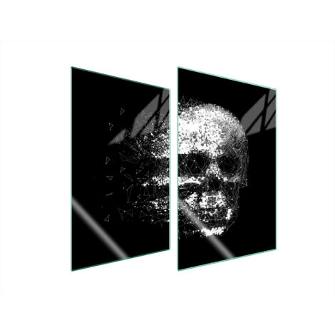 PLACA PROTECTORA DE VIDRIO PARA COCINA 2x35x52 CALAVERA