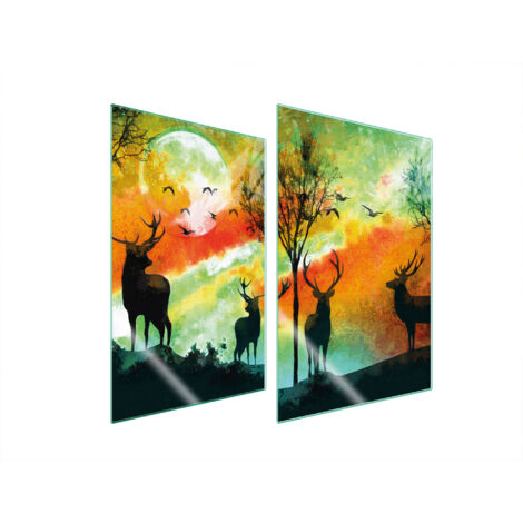 PLACA PROTECTORA DE VIDRIO PARA COCINA 2x35x52 CIERVO
