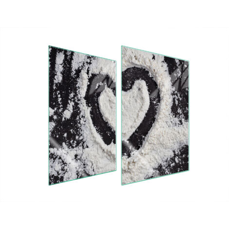 PLACA PROTECTORA DE VIDRIO PARA COCINA 2x35x52 CORAZÓN