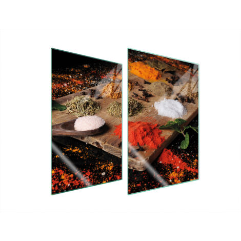 PLACA PROTECTORA DE VIDRIO PARA COCINA 2x35x52 ESPECIAS