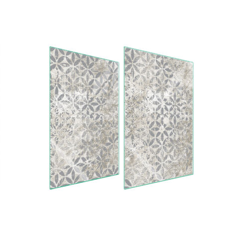 PLACA PROTECTORA DE VIDRIO PARA COCINA 2x35x52 GRIS