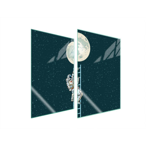 PLACA PROTECTORA DE VIDRIO PARA COCINA 2x35x52 LUNA