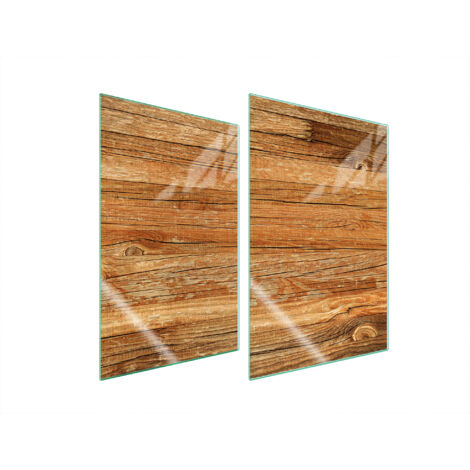 PLACA PROTECTORA DE VIDRIO PARA COCINA 2x35x52 MADERA