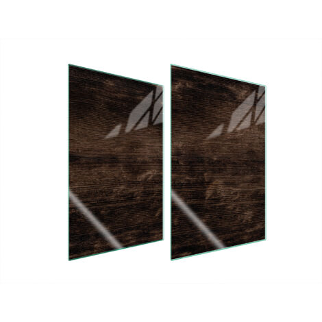 PLACA PROTECTORA DE VIDRIO PARA COCINA 2x35x52 MADERA