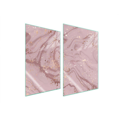 PLACA PROTECTORA DE VIDRIO PARA COCINA 2x35x52 MÁRMOL