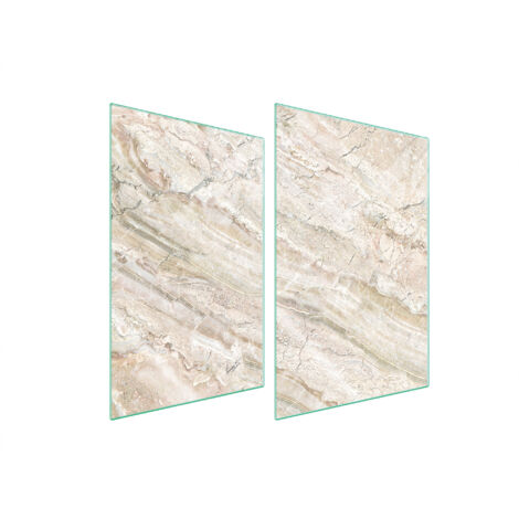 PLACA PROTECTORA DE VIDRIO PARA COCINA 2x35x52 MÁRMOL